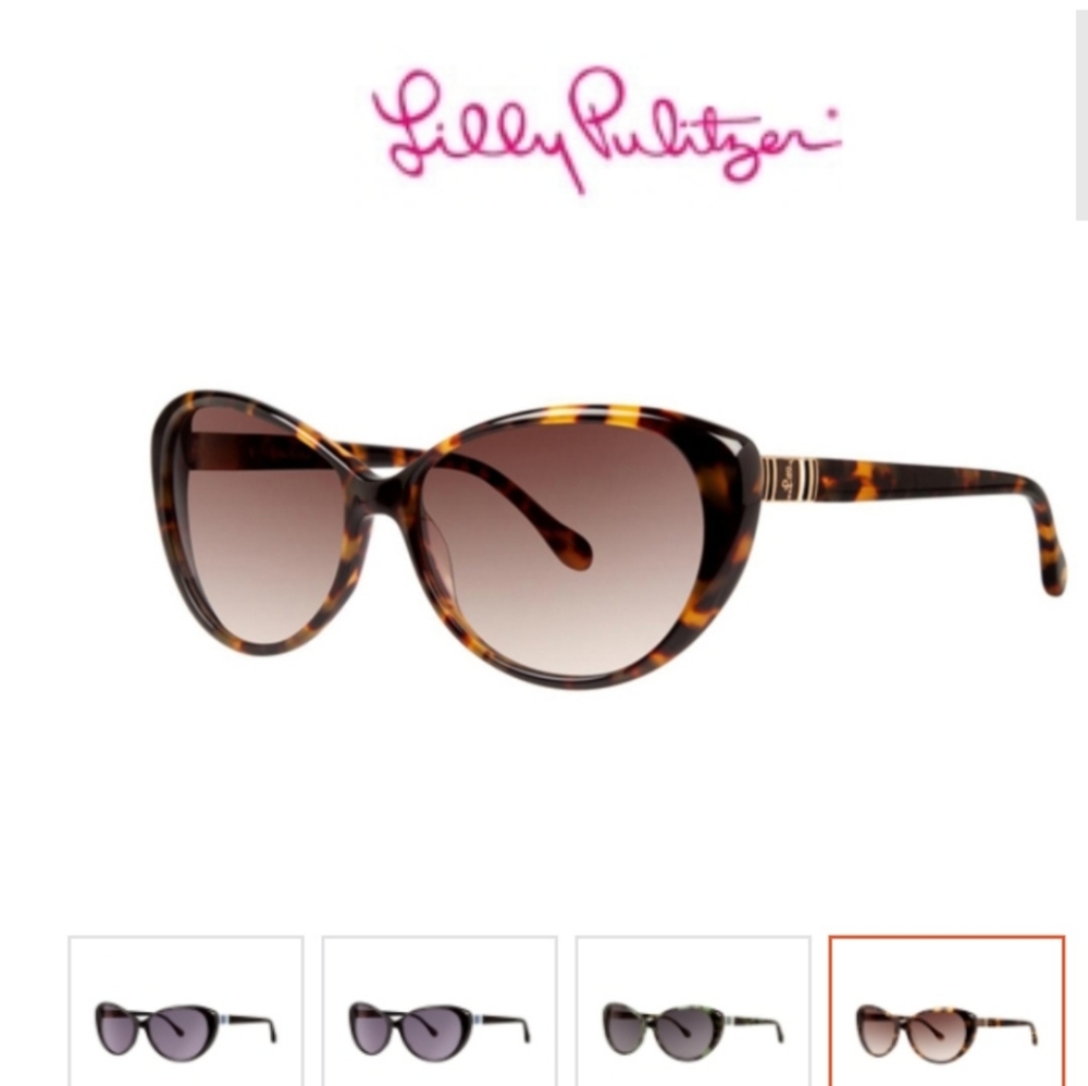 Lilly Pulitzer Stanton sunglasses frame and case